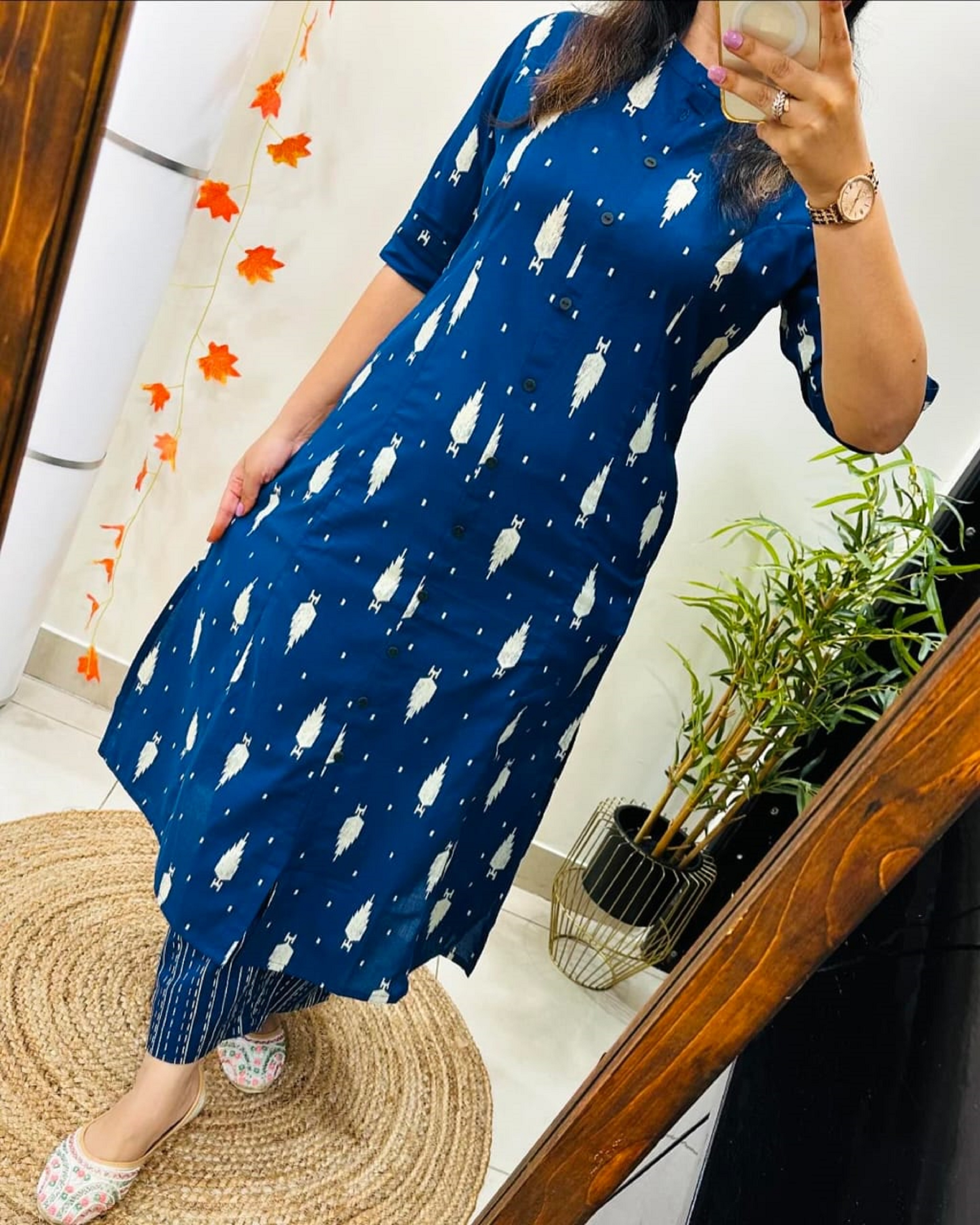 Premium Linen Cotton Two Piece Set